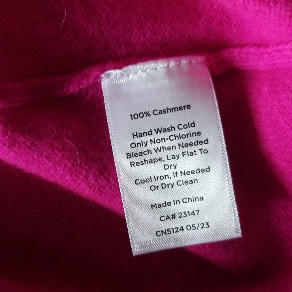 Talbots Cashmere V-Neck Sweater - Picture 11 of 11